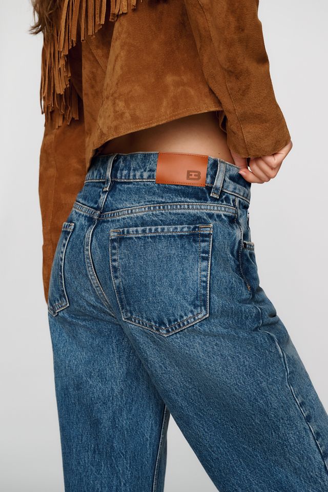 EB Denim Mid Rise Wide Leg Baggy Jeans  #3