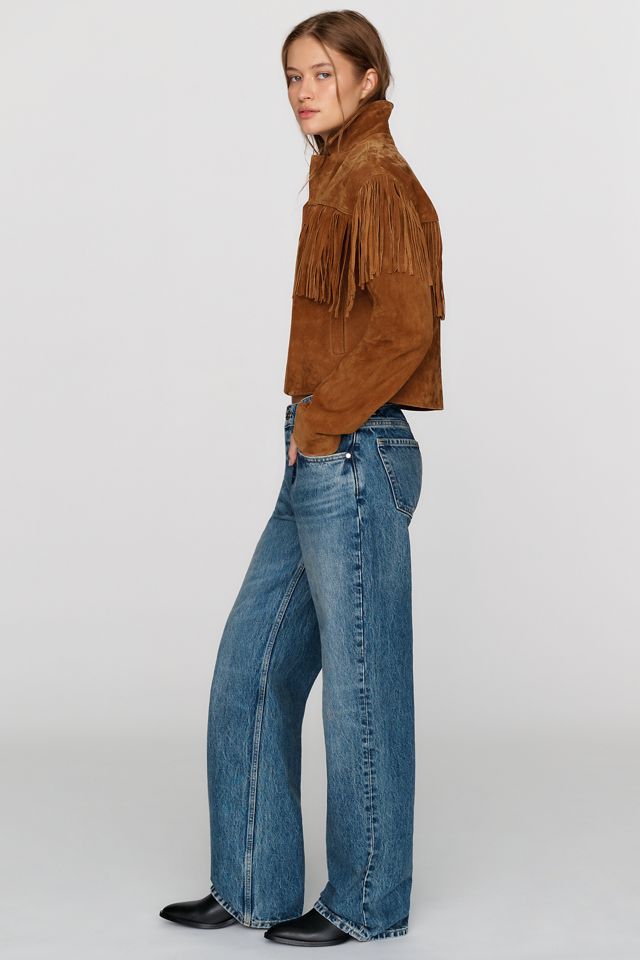 EB Denim Mid Rise Wide Leg Baggy Jeans  #4