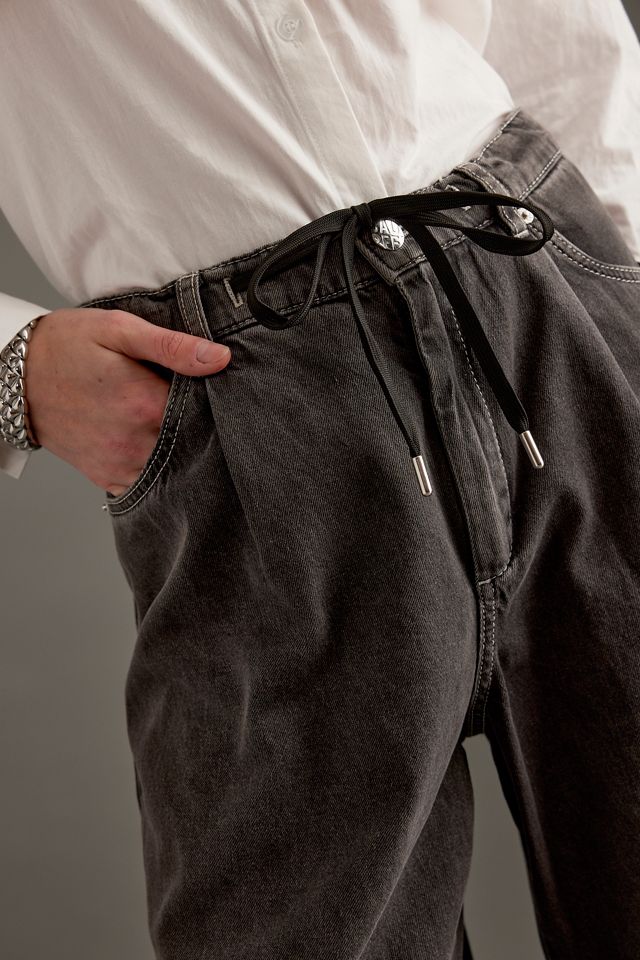 Jeans de Pierna Ancha con Cordón de Cintura Media Nanny de Baum und Pferdgarten #5