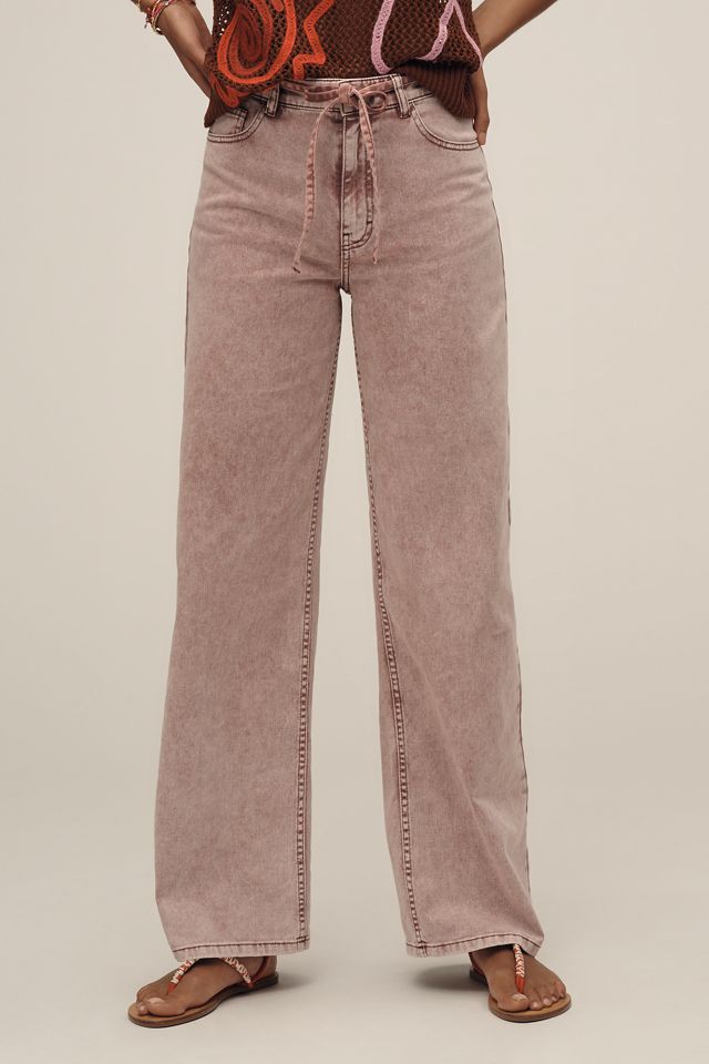 Baum und Pferdgarten Ninie High-Rise Wide-Leg Tie-Waist Jeans #1