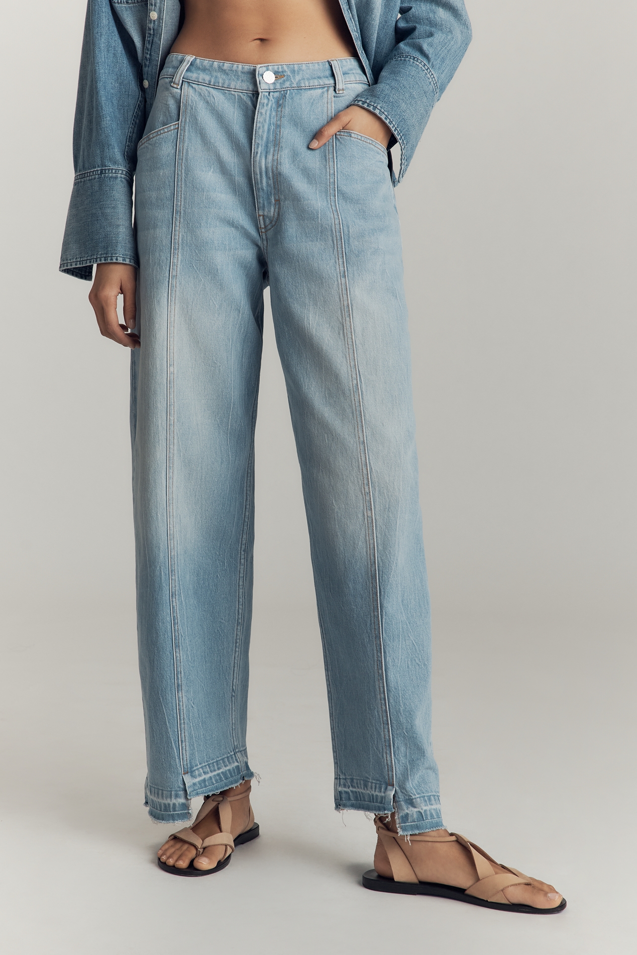 Baum und Pferdgarten Nanya High-Rise Crop Wide-Leg Jeans