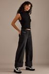 hattie tummy control mid rise crop wide leg jeans | medium wash main image 1