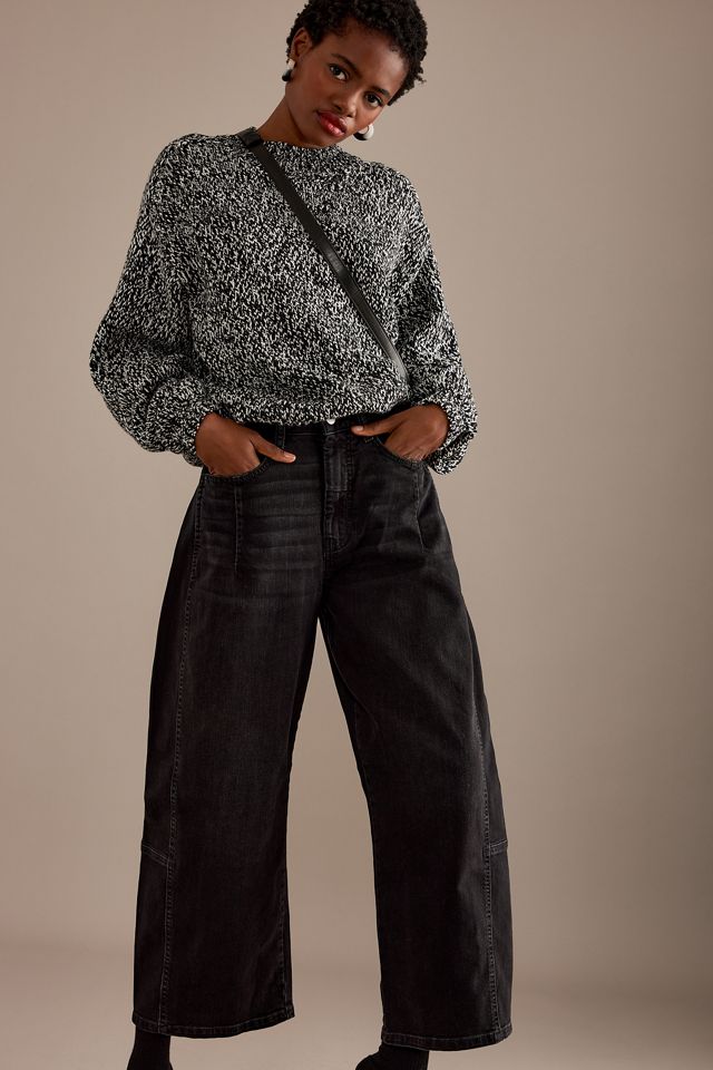 Pilcro Heritage Curve Mid-Rise Barrel Jeans #5