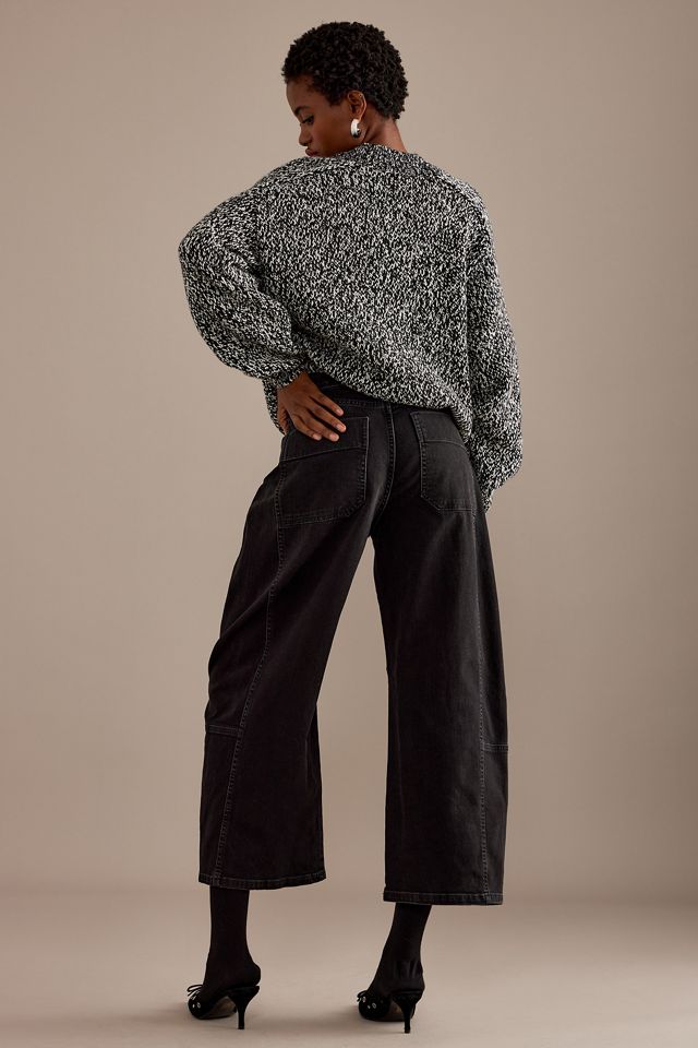 Pilcro Heritage Curve Mid-Rise Barrel Jeans #6