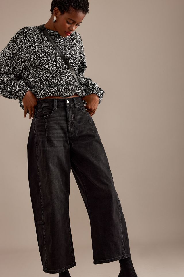 Pilcro Heritage Curve Mid-Rise Barrel Jeans #7