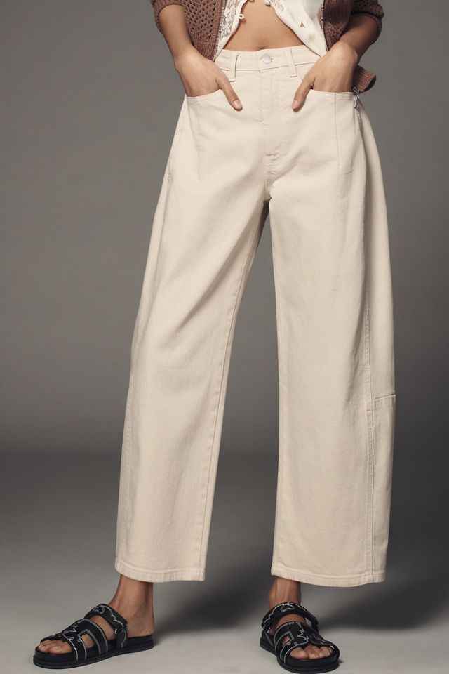 The Kenna Mid-Rise Heritage Barrel Jeans by Pilcro #1
