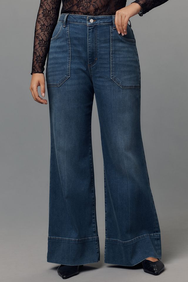 The Rylan Relaxed High-Rise Flare Jeans by Pilcro #7