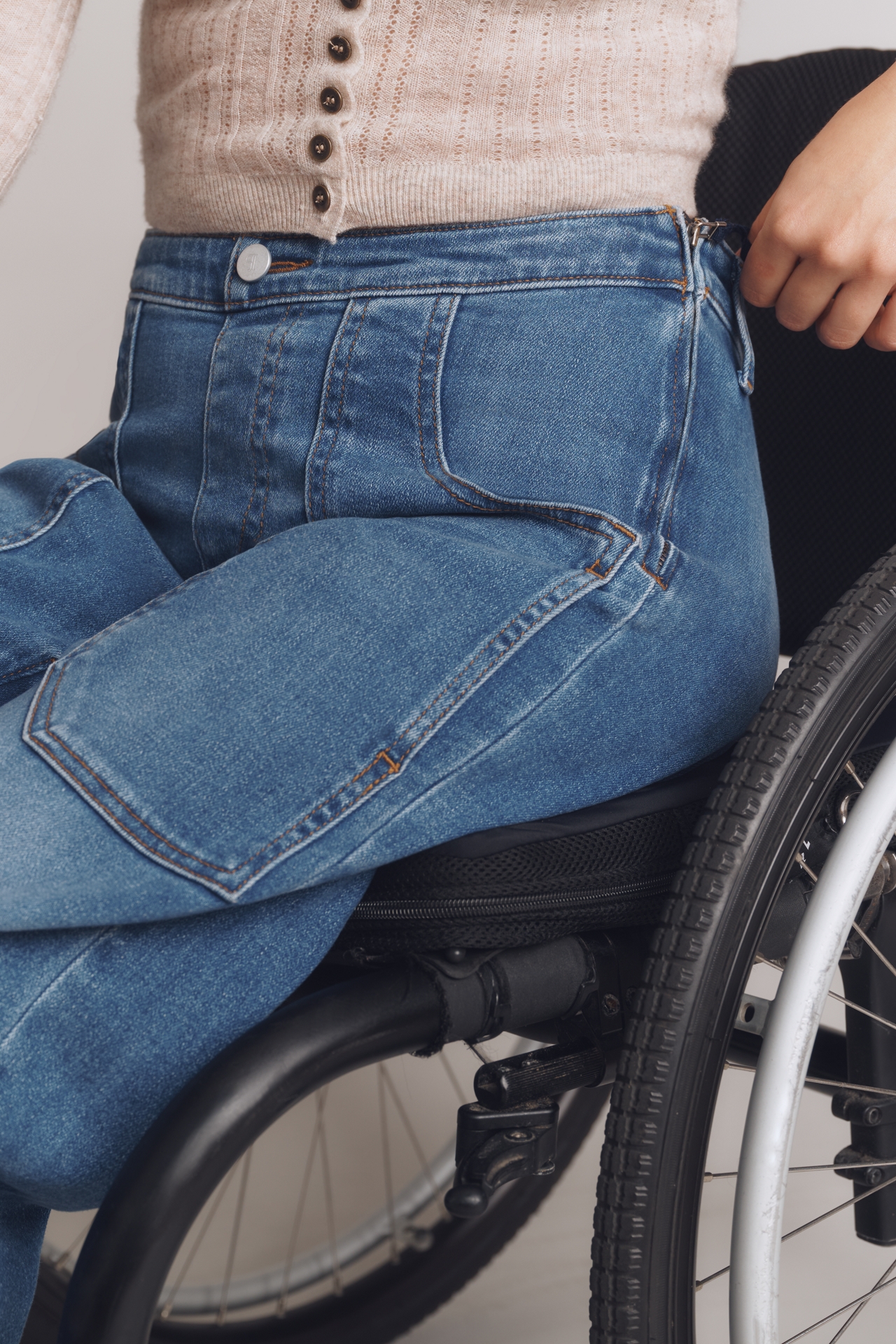 The Rylan Relaxed High-Rise Flare Jeans by Pilcro