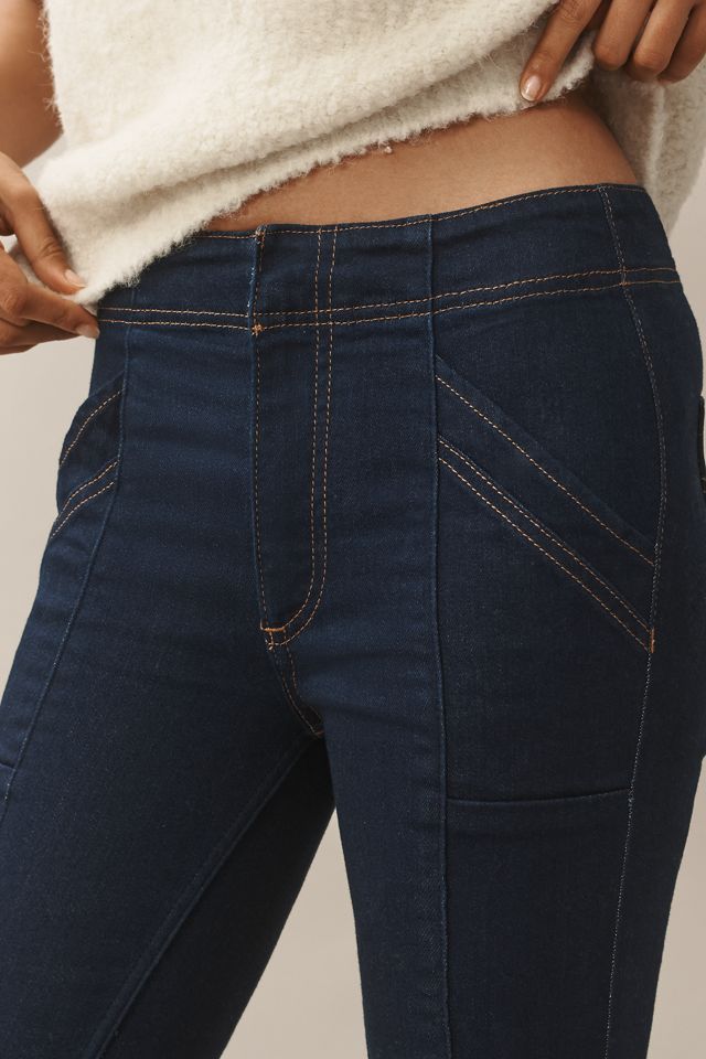 Pilcro Puddle Mid-Rise Flare Jeans #3