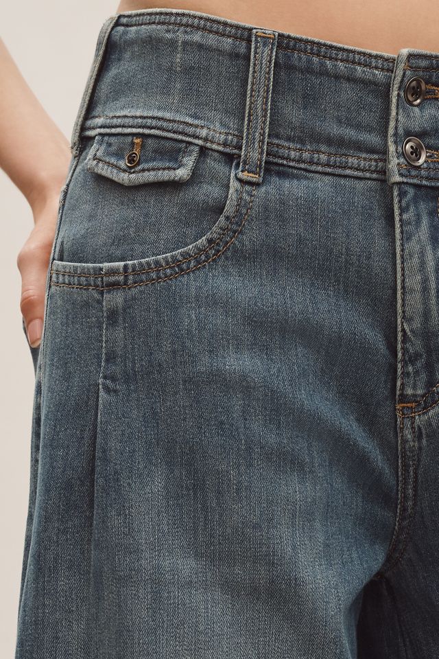 Pilcro Dramazzo Mid-Rise Ultra Wide-Leg Jeans #5
