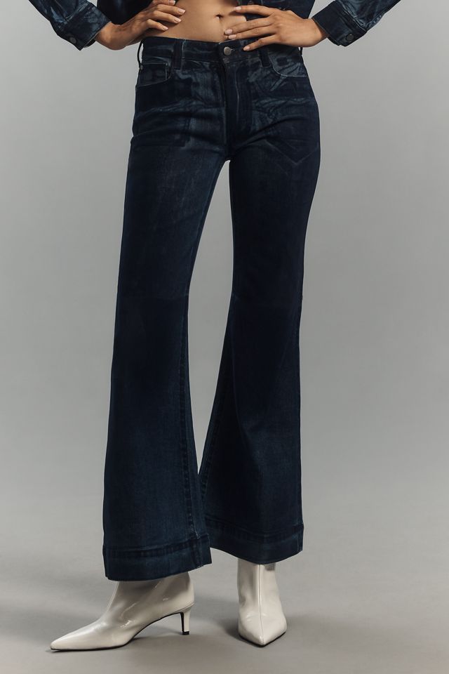 Pilcro Retro Flare Mid-Rise Jeans #1