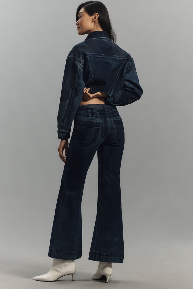 Pilcro Retro Flare Mid-Rise Jeans #3
