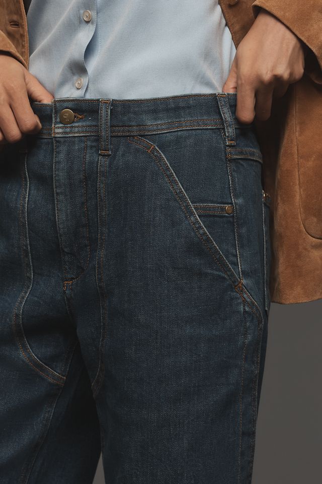 Jeans alla caviglia affusolati a vita media Pilcro State Fair #3