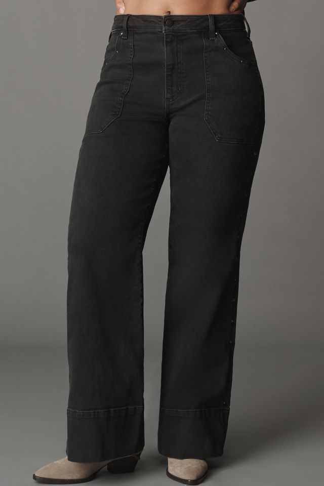 The Rylan Relaxed High-Rise Flare Jeans by Pilcro #5