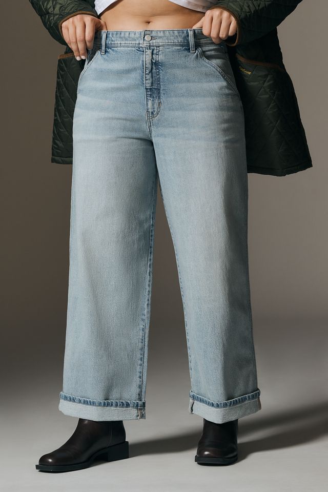 Pilcro Mason High-Rise Relaxed Gaucho Ankle Jeans #5