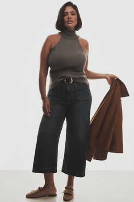 Anthropologie イサドラ ハイライズ ワイドレッグ ジーンズ Anthropologie イサドラ ハイライズ ワイドレッグ ジーンズ