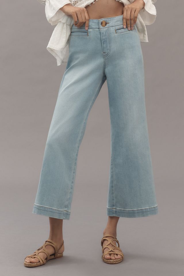 Pilcro Rainbow High-Rise Crop-Flare Jeans #2
