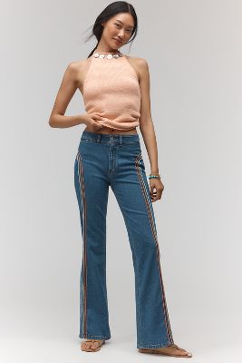 Pilcro Rainbow High-rise Bootcut Jeans