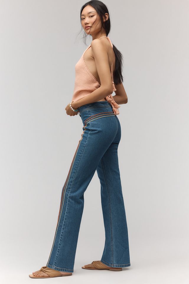 Pilcro Rainbow High-Rise Bootcut Jeans #2