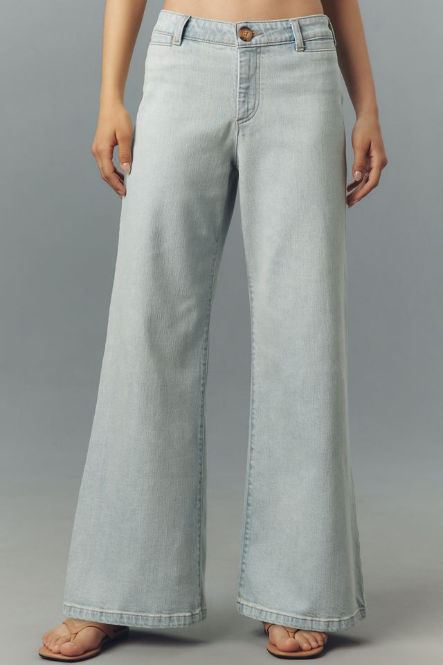 Maeve High-Rise Wide-Leg Jeans #1