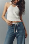 Pilcro High-Rise Pull-On Flare Jeans