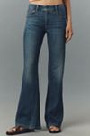 Pilcro Low-Rise Flared Jeans