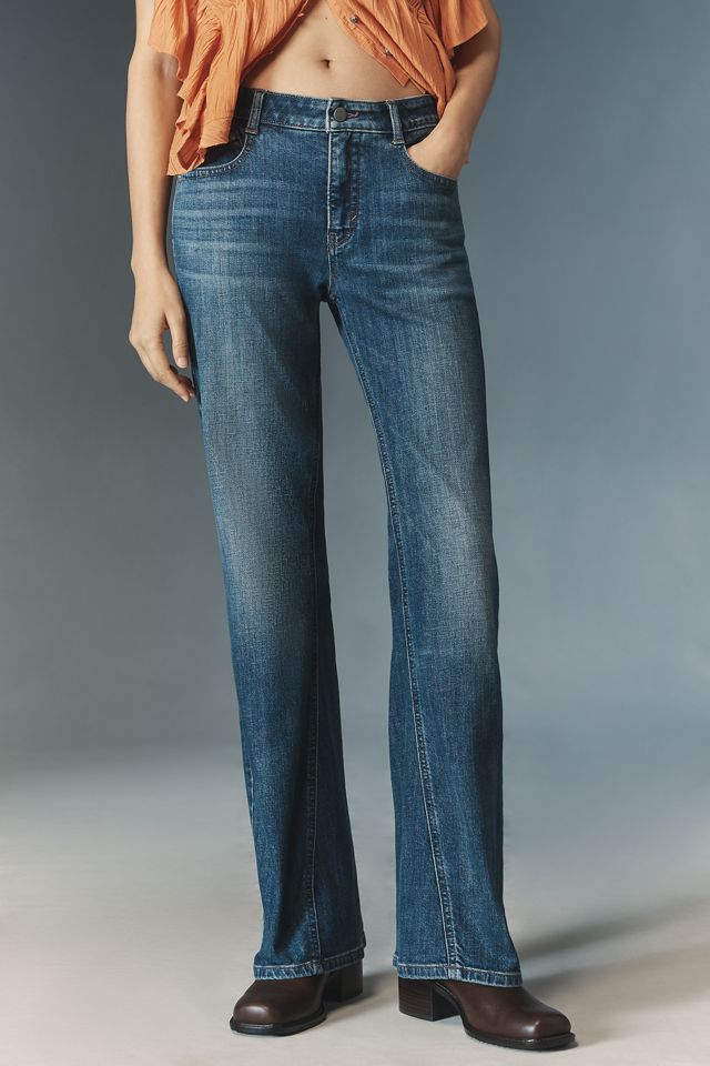 Pilcro Low-Rise Flared Jeans #1