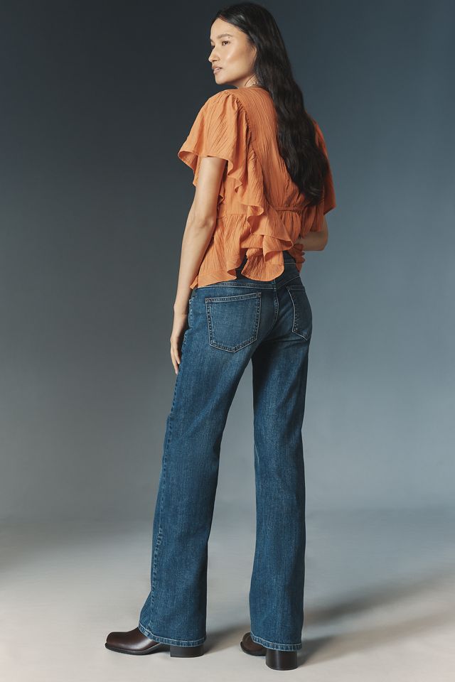 Pilcro Low-Rise Flared Jeans #2
