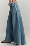 Pilcro Mid-Rise Super-Wide-Leg Jeans