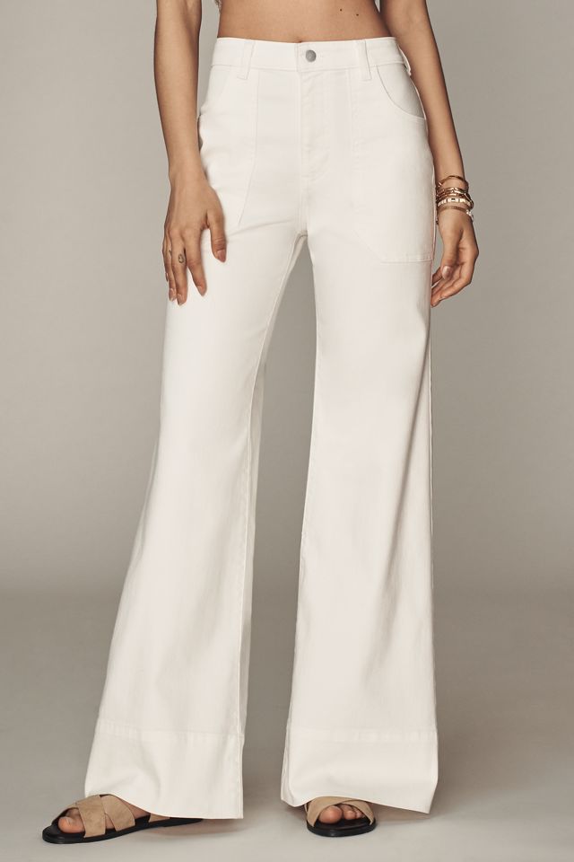 The Rylan Relaxed High-Rise Flare Jeans by Pilcro #1