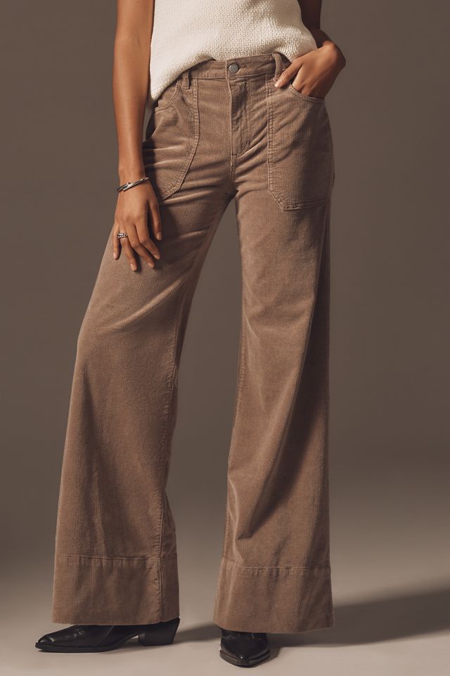 The Rylan High-Rise Flare Jeans by Pilcro: Corduroy Edition #1