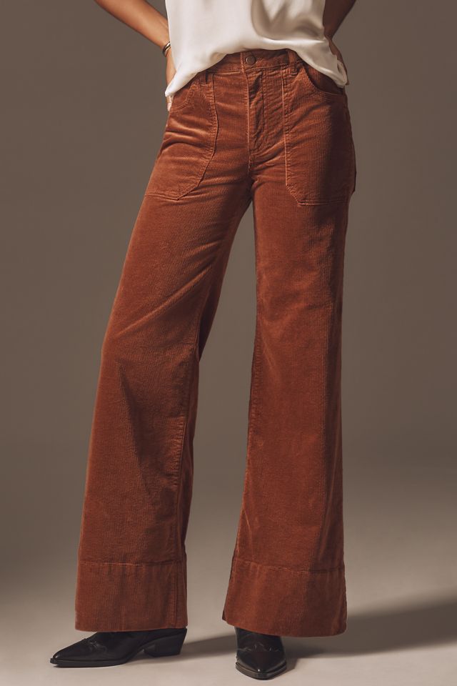 The Rylan High-Rise Flare Jeans by Pilcro: Corduroy Edition #2