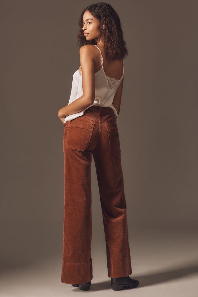 The Rylan High-Rise Flare Jeans by Pilcro: Corduroy Edition #1