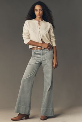 The Rylan High-Rise Flare Jeans by Pilcro: Corduroy Edition
