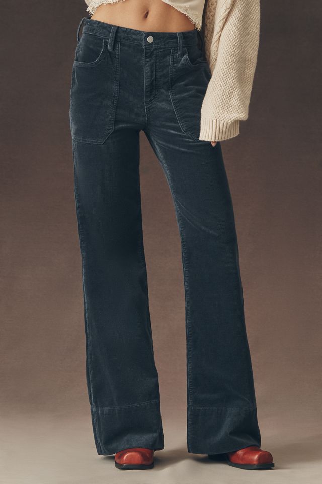 The Rylan High-Rise Flare Jeans by Pilcro: Corduroy Edition #2