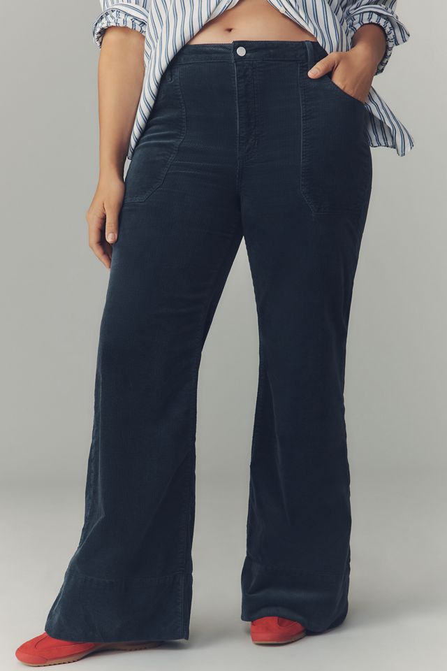 The Rylan High-Rise Flare Jeans by Pilcro: Corduroy Edition #5