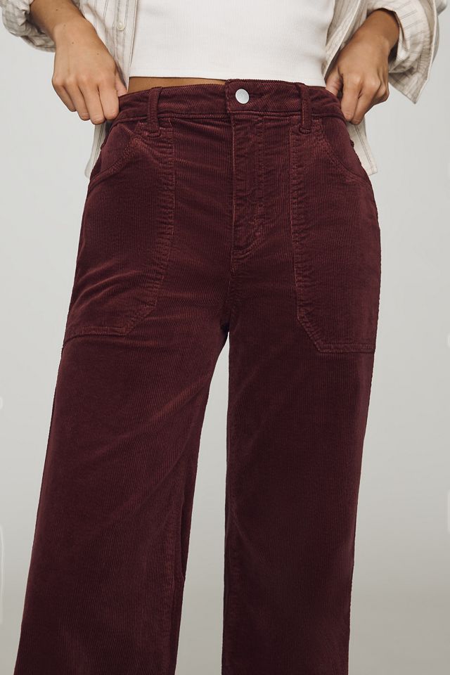Pilcro Rylan Corduroy High Rise Flare Jeans #2