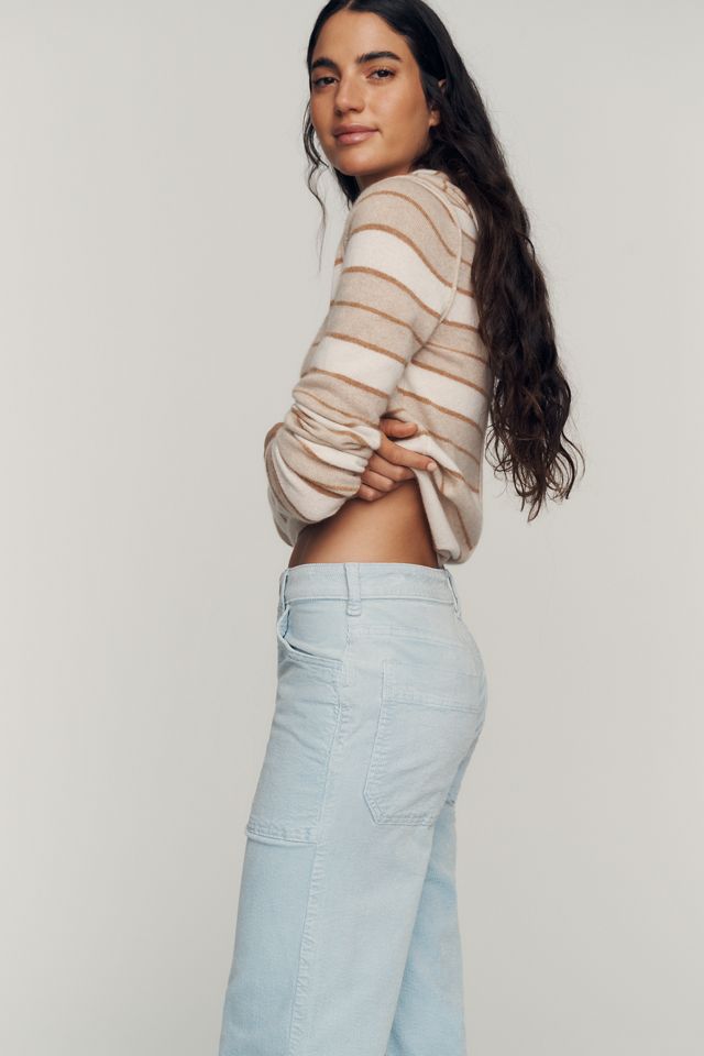 Pilcro Rylan Corduroy High Rise Flare Jeans #2