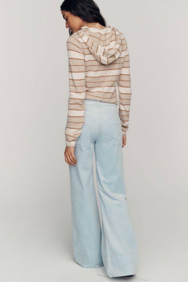 Pilcro Rylan Corduroy High Rise Flare Jeans #3