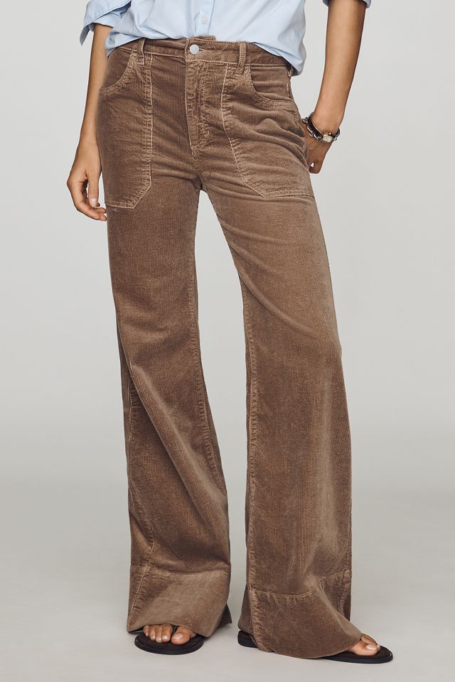 The Rylan High-Rise Flare Jeans by Pilcro: Corduroy Edition #1