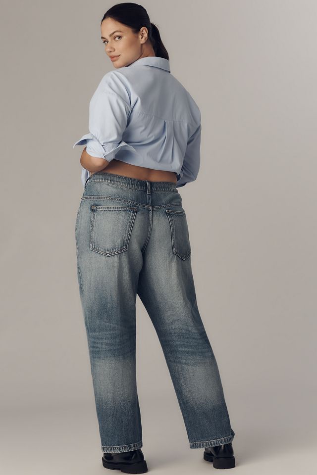 The Jenna Mid-Rise Relaxed Jeans by Pilcro #6