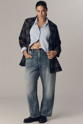 The Jenna Mid-Rise Relaxed Jeans by Pilcro