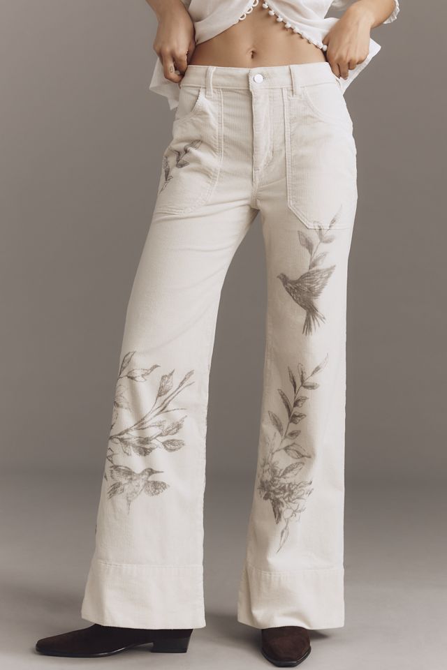 The Rylan Relaxed High-Rise Flare Pants by Pilcro #3