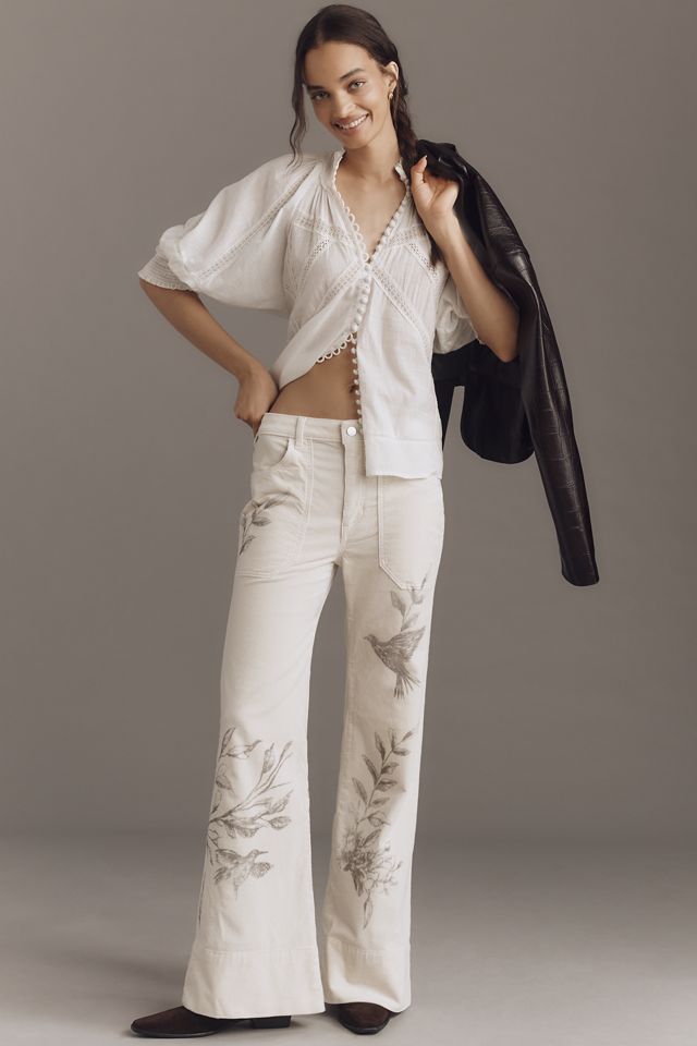 The Rylan Relaxed High-Rise Flare Pants by Pilcro #2