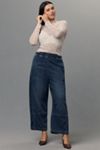 The Izzie Knit Pull-On Barrel Jeans by Pilcro