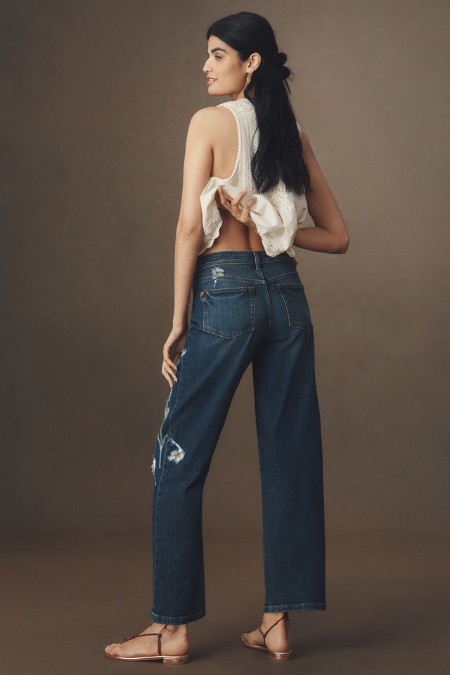 Pilcro Mid-Rise Baggy Boyfriend Jeans