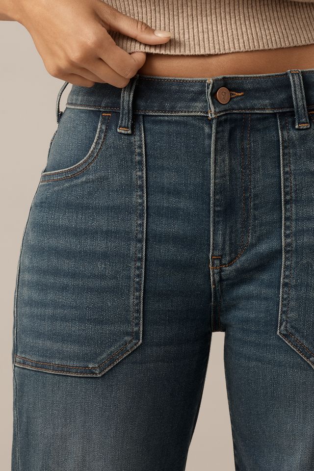 The Curvy Rylan Relaxed High-Rise Flare Jeans by Pilcro #2
