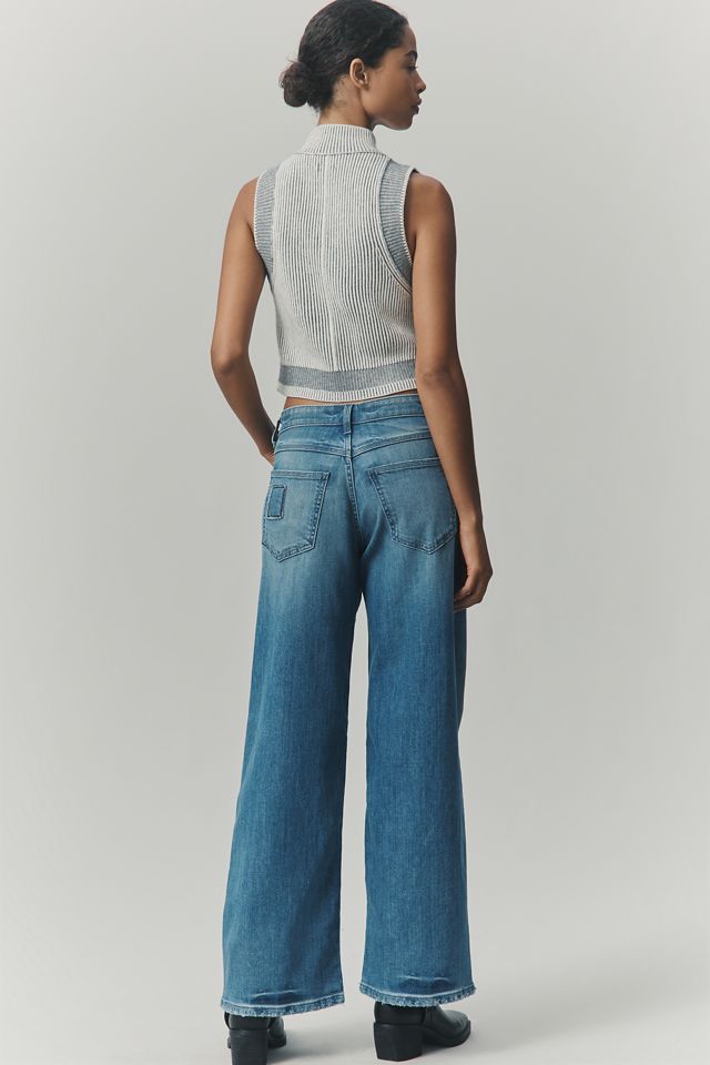 Pilcro Low-Rise Wide-Leg Jeans #2