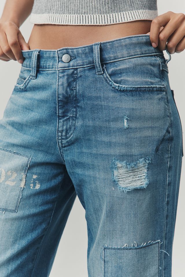 Pilcro Low-Rise Wide-Leg Jeans #3