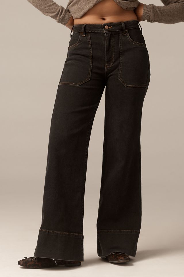 The Rylan Curvy High-Rise Flare Jeans by Pilcro #1